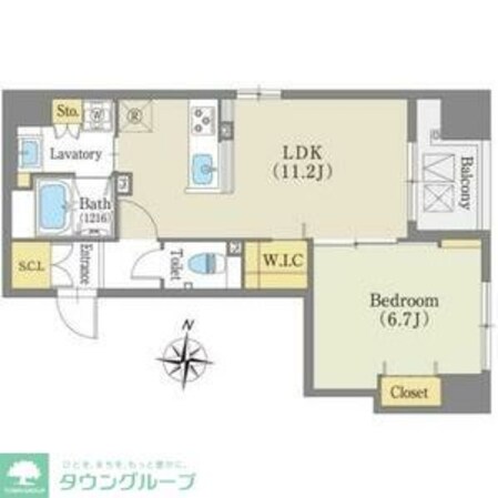 ルーエ錦の物件間取画像